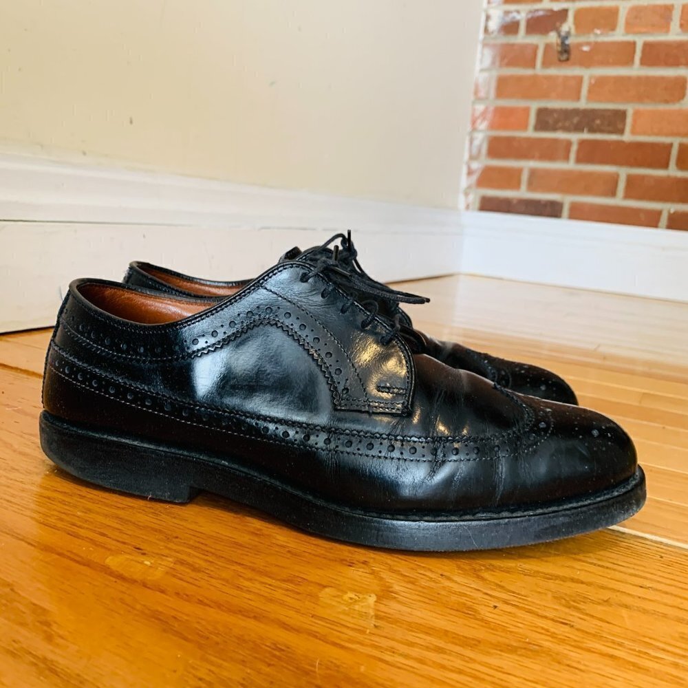 Vintage Allen Edmonds Oxford Dress Shoes Size 9
